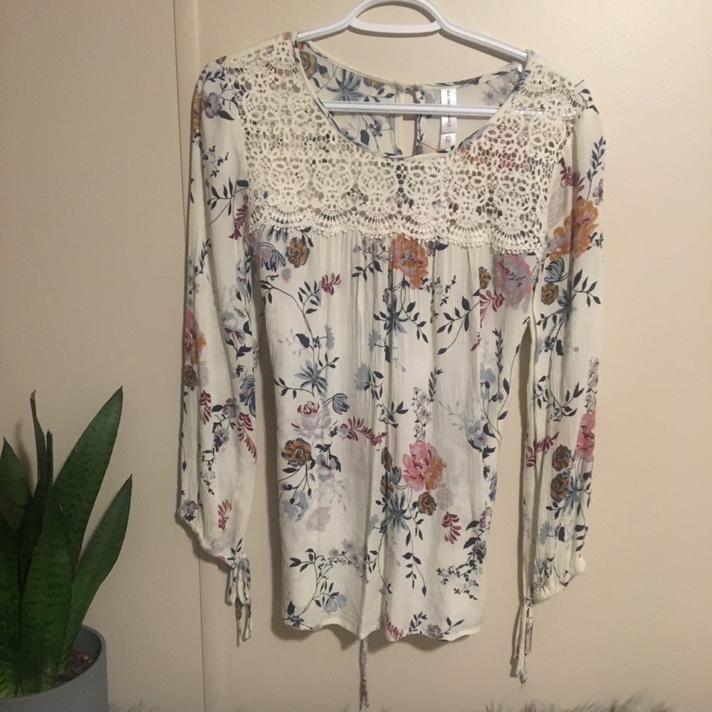 warehouse One Long Sleeve Blouse
